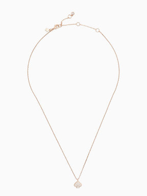 Everyday Spade Pave Mini Pendant