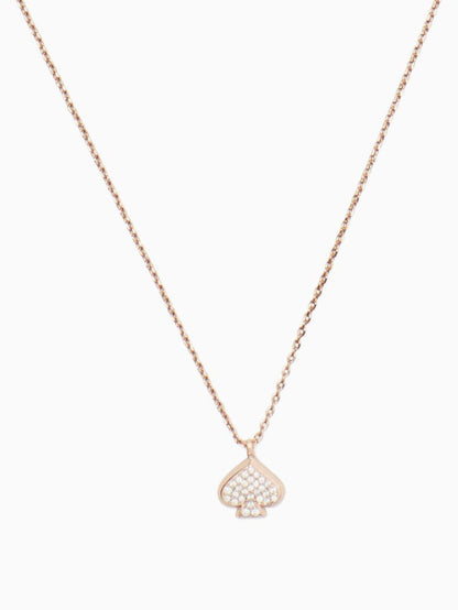 Everyday Spade Pave Mini Pendant