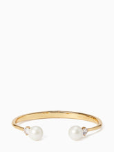 Pearls Of Wisdom Open Hinged Bangle