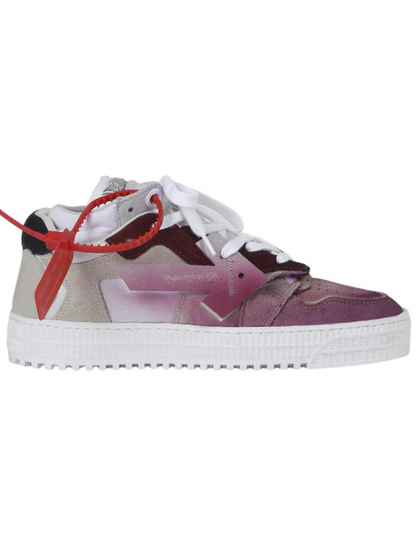 Off White OFF-WHITE OFF COURT LOW FLOATING ARROW SNEAKERS NUDE PINK WOMENS - Size: UK 5 Sneakers | Shop From The Mirage