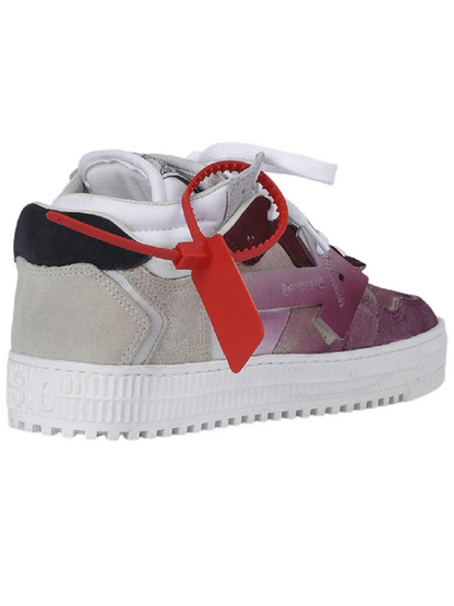Off White OFF-WHITE OFF COURT LOW FLOATING ARROW SNEAKERS NUDE PINK WOMENS - Size: UK 5 Sneakers | Shop From The Mirage