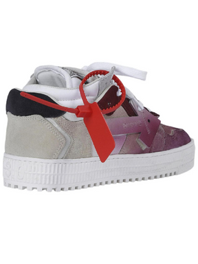 OFF-WHITE OFF COURT LOW FLOATING ARROW SNEAKERS NUDE PINK WOMENS