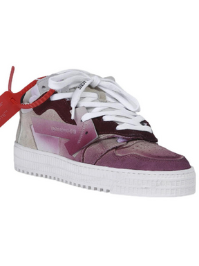 OFF-WHITE OFF COURT LOW FLOATING ARROW SNEAKERS NUDE PINK WOMENS