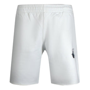 Off-White Caravaggio Printed Sweat Shorts in White