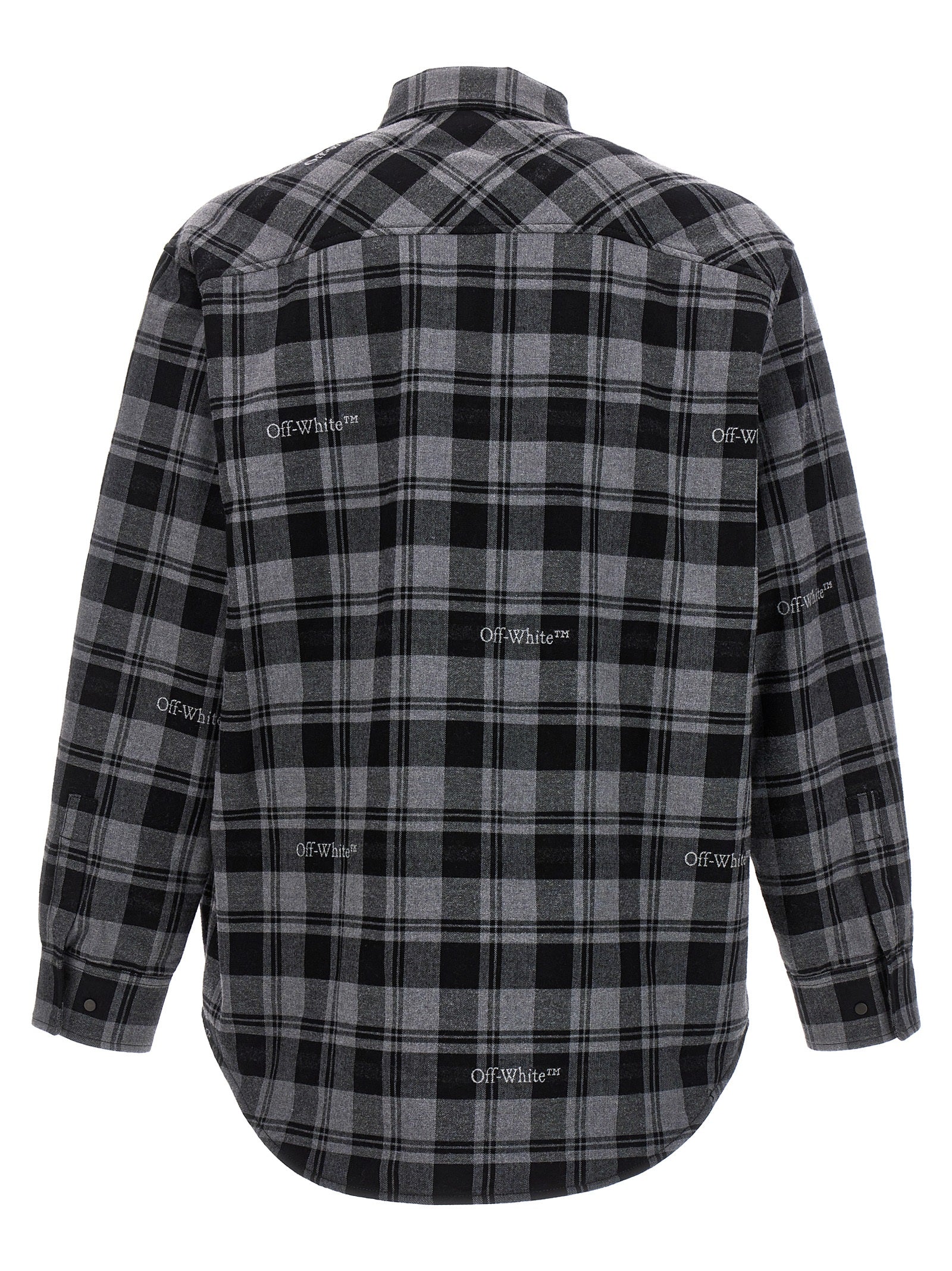 Off White 'Check Flannel Padded' Jacket