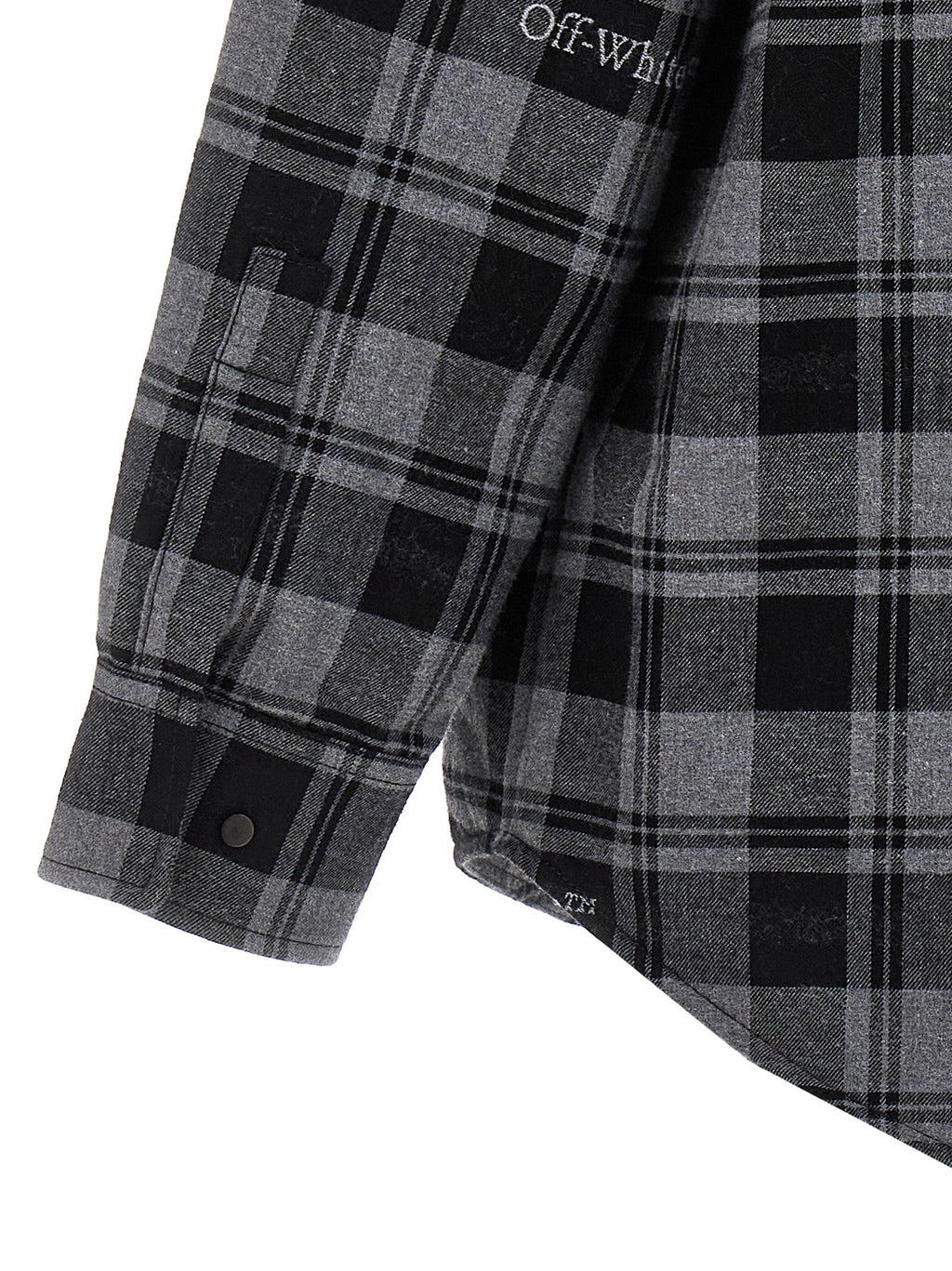 Off White 'Check Flannel Padded' Jacket
