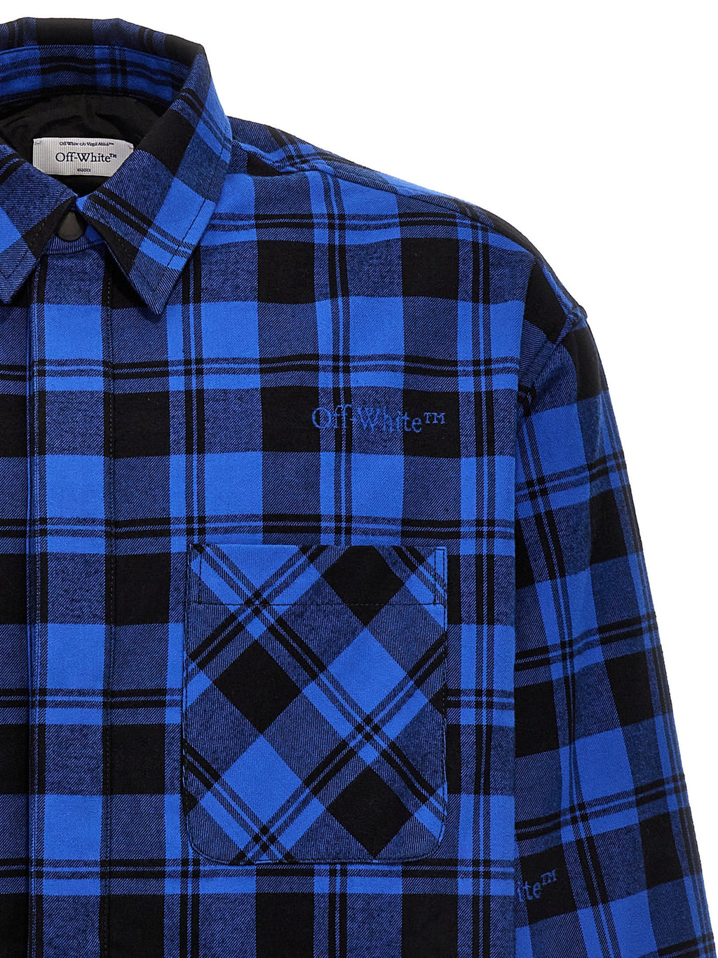 Off White 'Check Flannel' Overshirt