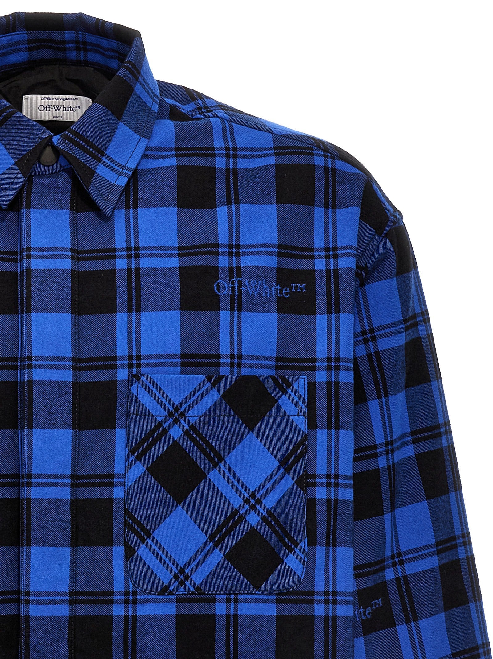 Off White 'Check Flannel' Overshirt