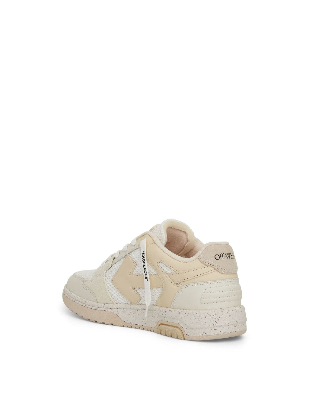 OFF-WHITE Slim Out of Office Sneaker in White Cream