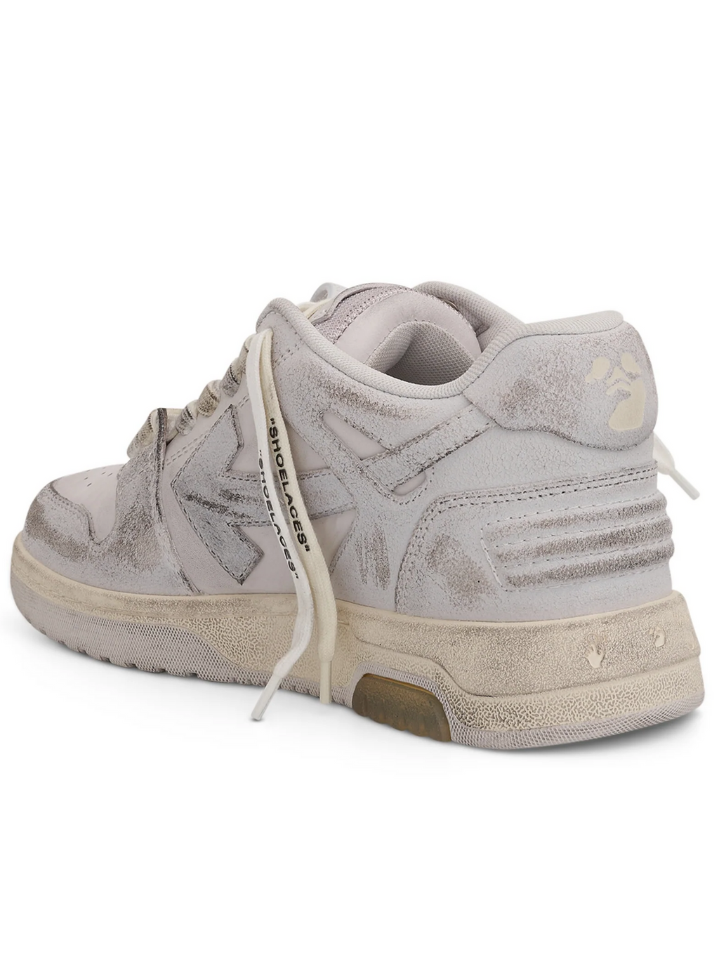Off White OFF-WHITE OUT OF OFFICE VINTAGE SNEAKERS WHITE WHITE WOMENS - Size: UK 6 Sneakers | Shop From The Mirage