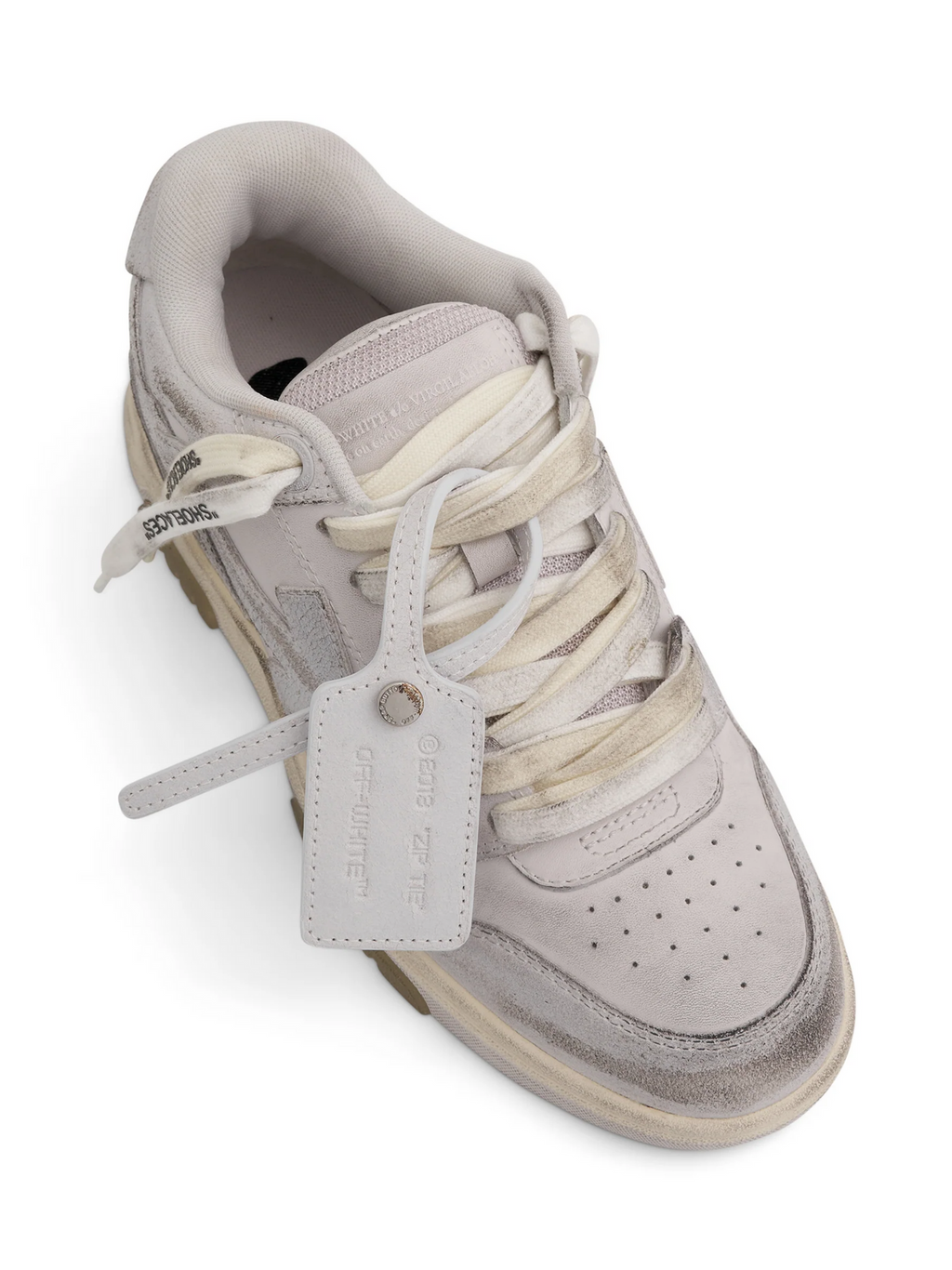 Off White OFF-WHITE OUT OF OFFICE VINTAGE SNEAKERS WHITE WHITE WOMENS - Size: UK 6 Sneakers | Shop From The Mirage