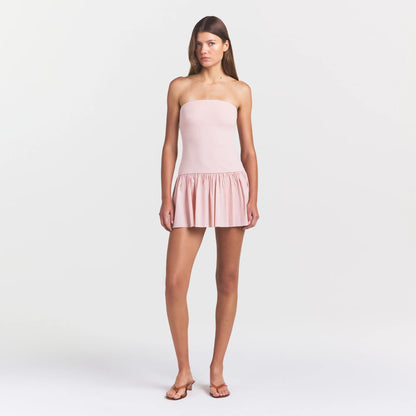 Poplin Apparel Mini Tube Dress