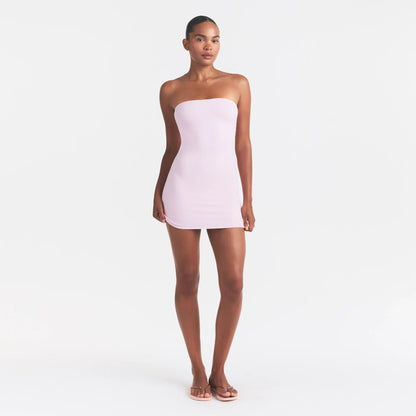 Cotton Jersey Mini Tube Dress