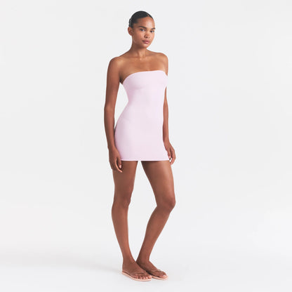 Cotton Jersey Mini Tube Dress