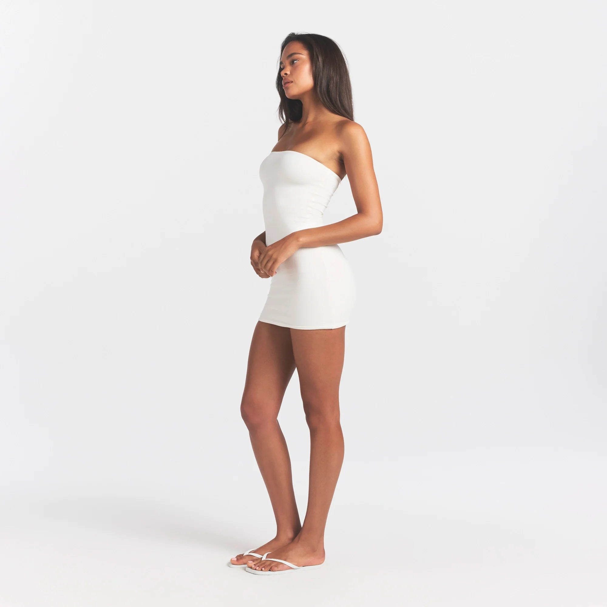 Cotton Jersey Mini Tube Dress