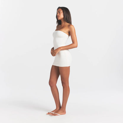Cotton Jersey Mini Tube Dress