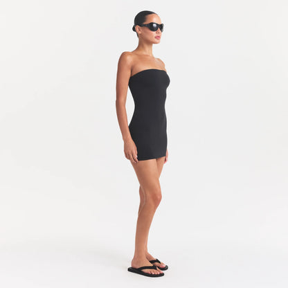 Cotton Jersey Mini Tube Dress