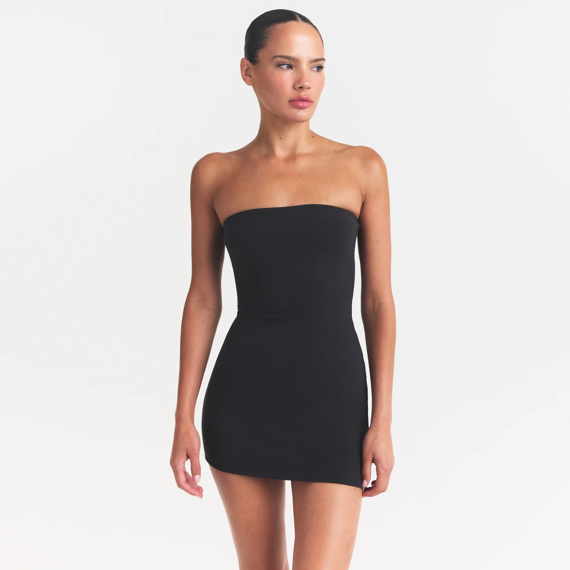 Cotton Jersey Mini Tube Dress