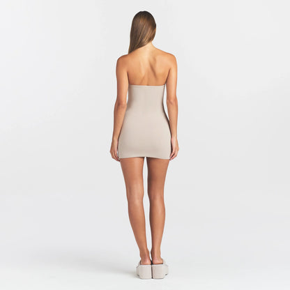 Cotton Jersey Mini Tube Dress