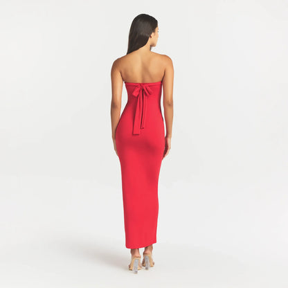 Smooth Layers Convertible Long Dress