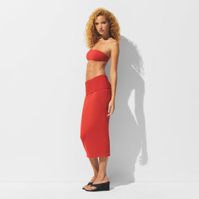 ICONIC SWIM CONVERTIBLE TUBE DRESS | TERRA