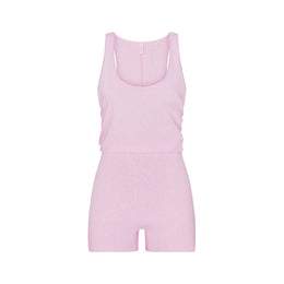 WORN IN JERSEY HEART ONESIE | BABY PINK
