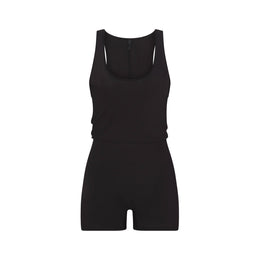 WORN IN JERSEY HEART ONESIE | WASHED ONYX