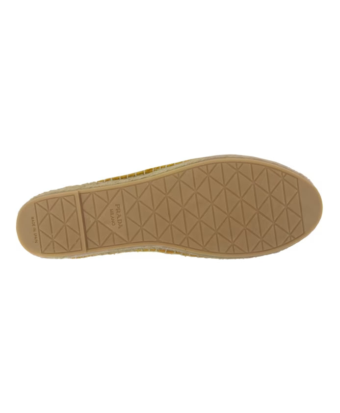 Prada Canvas Slip-On Espadrilles for Women