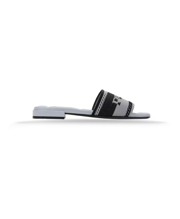 Prada Quilted Leather Strap Sandals