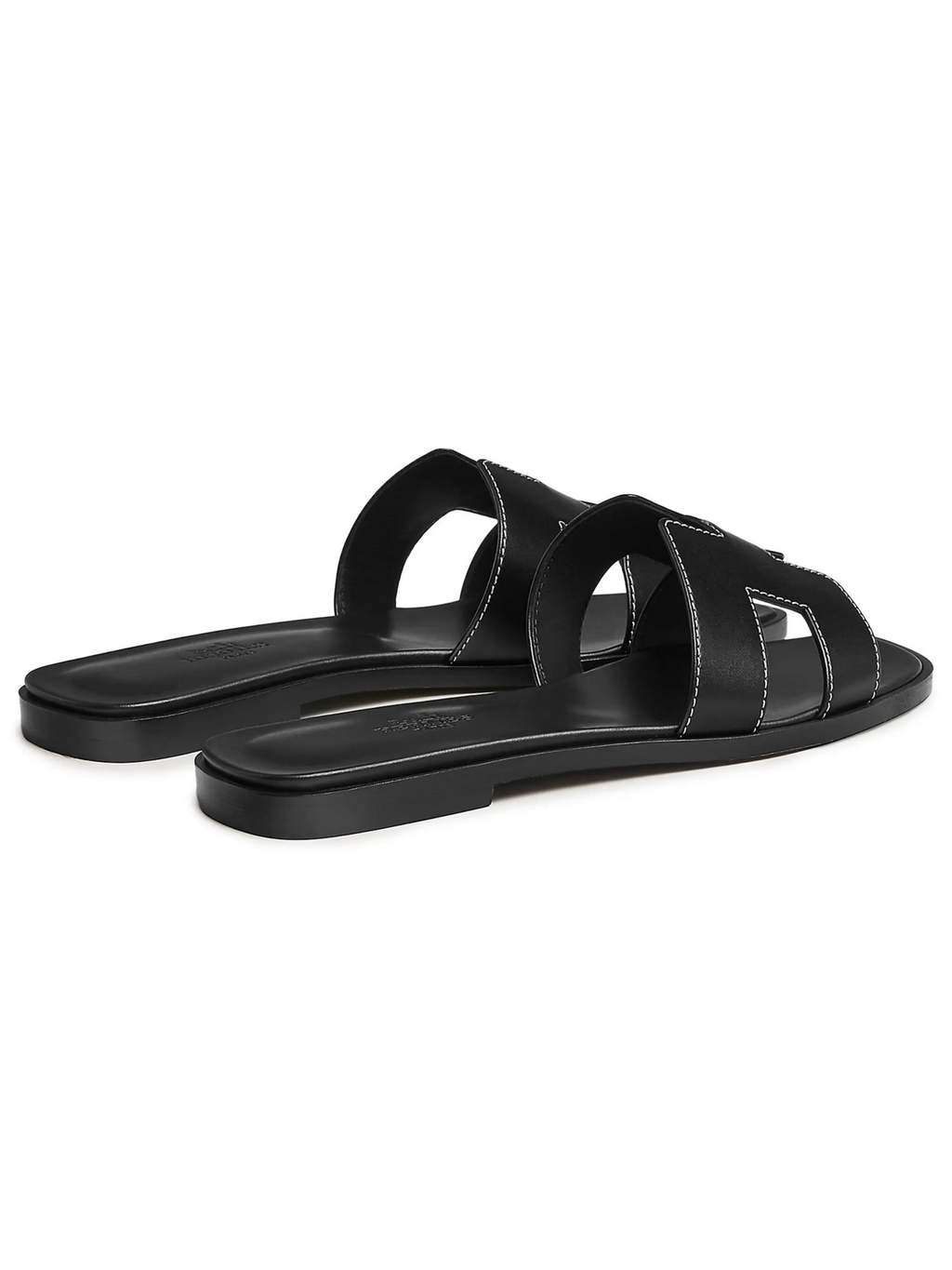 HERMÈS ORAN SANDAL BLACK
