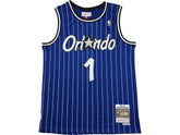 Penny Hardaway 90’s Orlando Magic Pinstriped Jersey