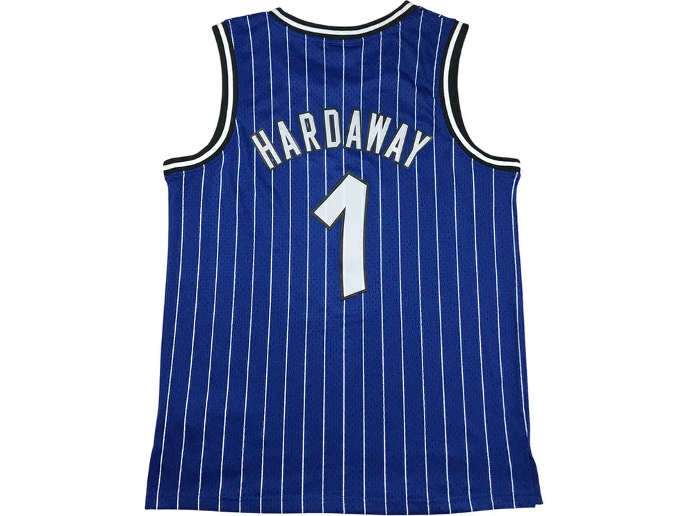Penny Hardaway 90’s Orlando Magic Pinstriped Jersey
