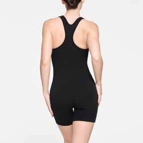 OUTDOOR MID THIGH ONESIE | ONYX
