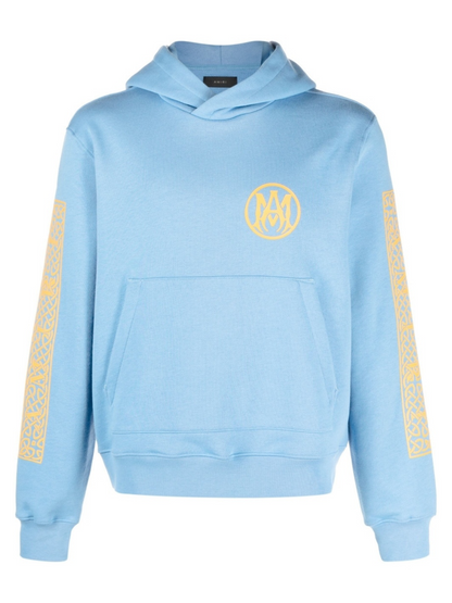 AMIRI OUIJA BOARD HOODIE CAROLINA BLUE