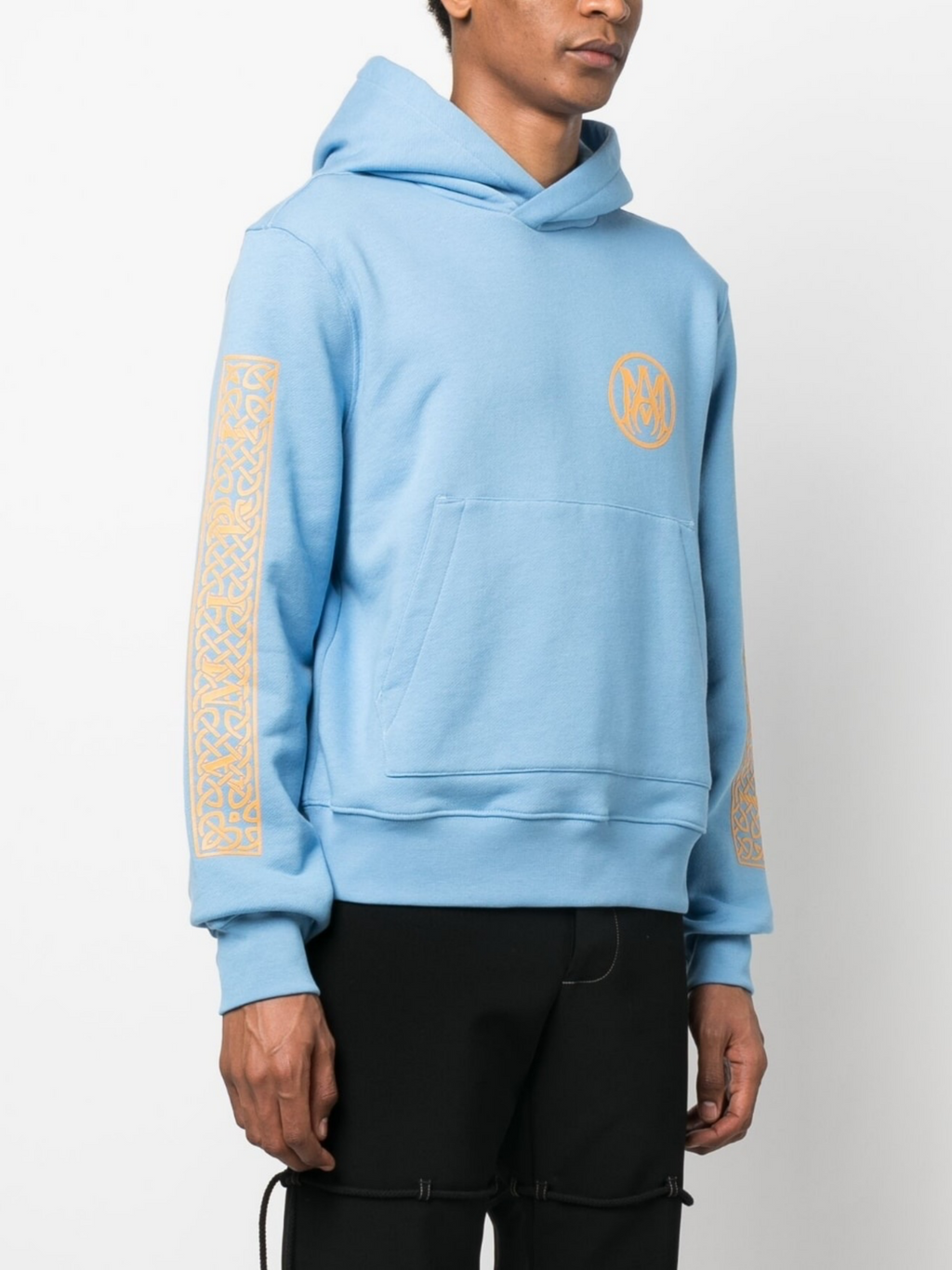 AMIRI OUIJA BOARD HOODIE CAROLINA BLUE