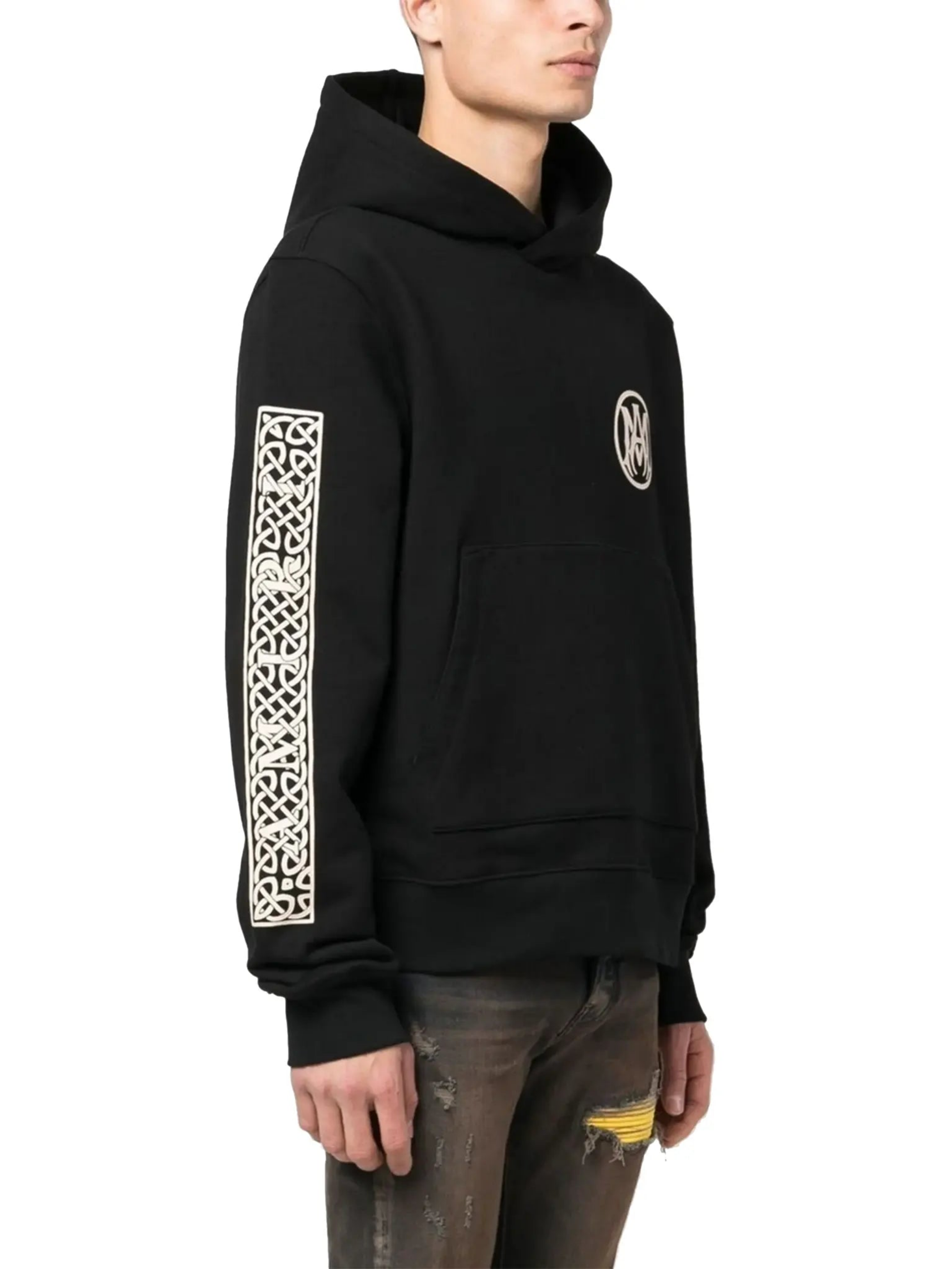AMIRI OUIJA BOARD HOODIE BLACK