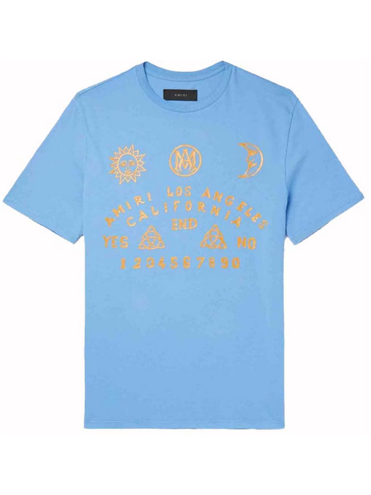 AMIRI OUIJA BOARD TEE CAROLINA BLUE