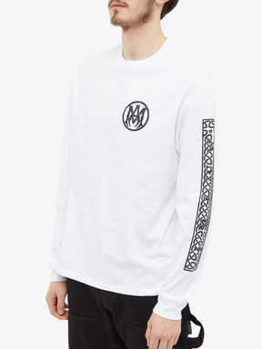 AMIRI OUIJA LONG SLEEVE TEE WHITE