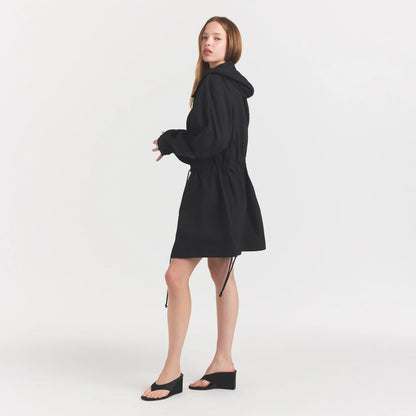 Woven Cotton Oversized Anorak