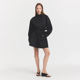 Woven Cotton Oversized Anorak