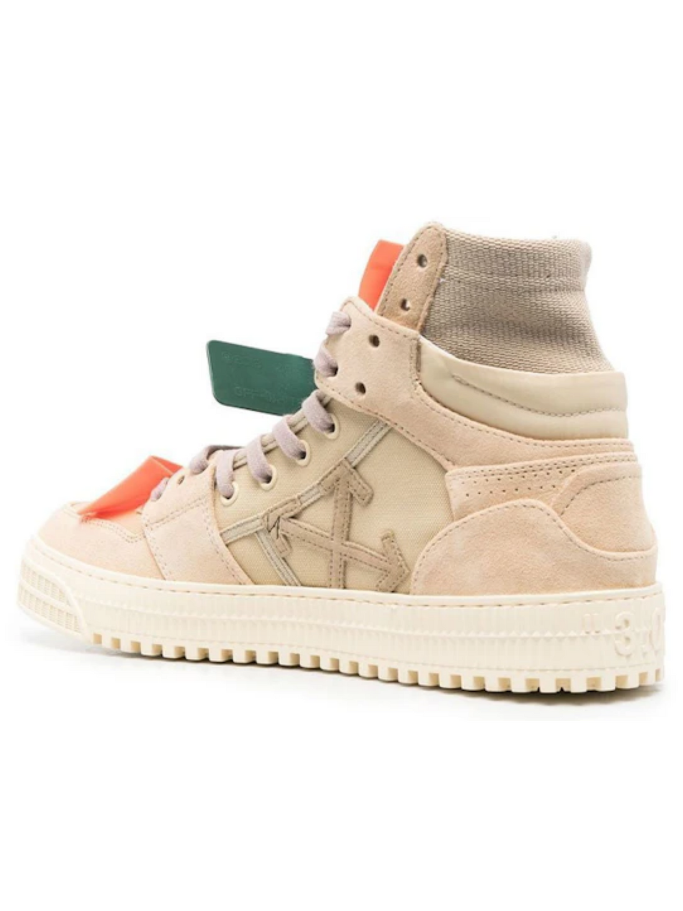 Off White OFF-WHITE OFF-COURT 3.0 HIGH TOP SNEAKERS BEIGE - Size: 40 Sneakers | Shop From The Mirage