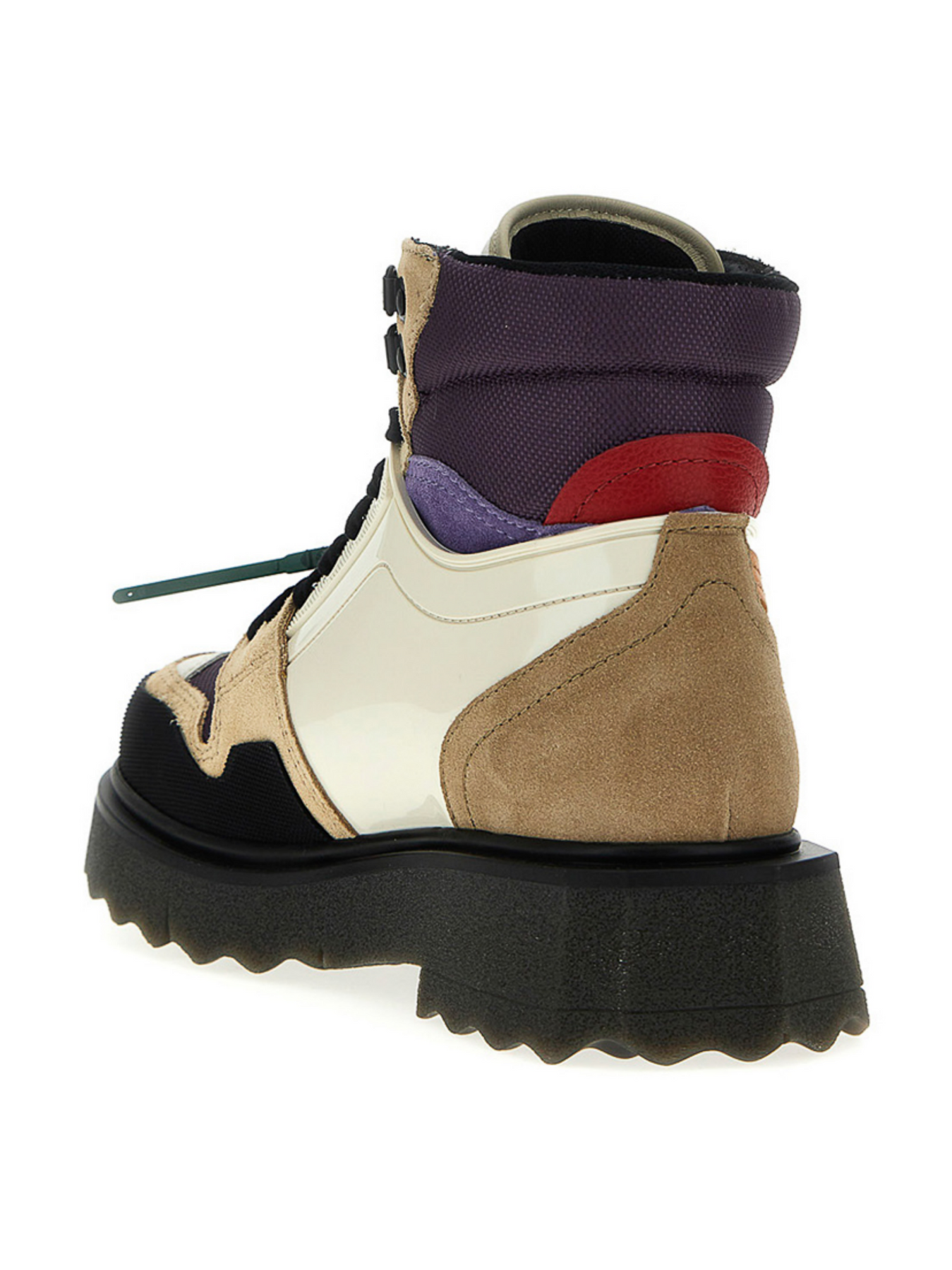 Off White OFF-WHITE HIKING SPONGE BOOTS MULTI - Size: UK 5 Sneakers | Shop From The Mirage