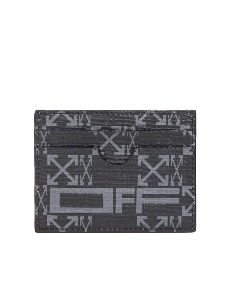 Off White OFF-WHITE MONOGRAM CARD HOLDER BLACK - Wallets | Shop From The Mirage