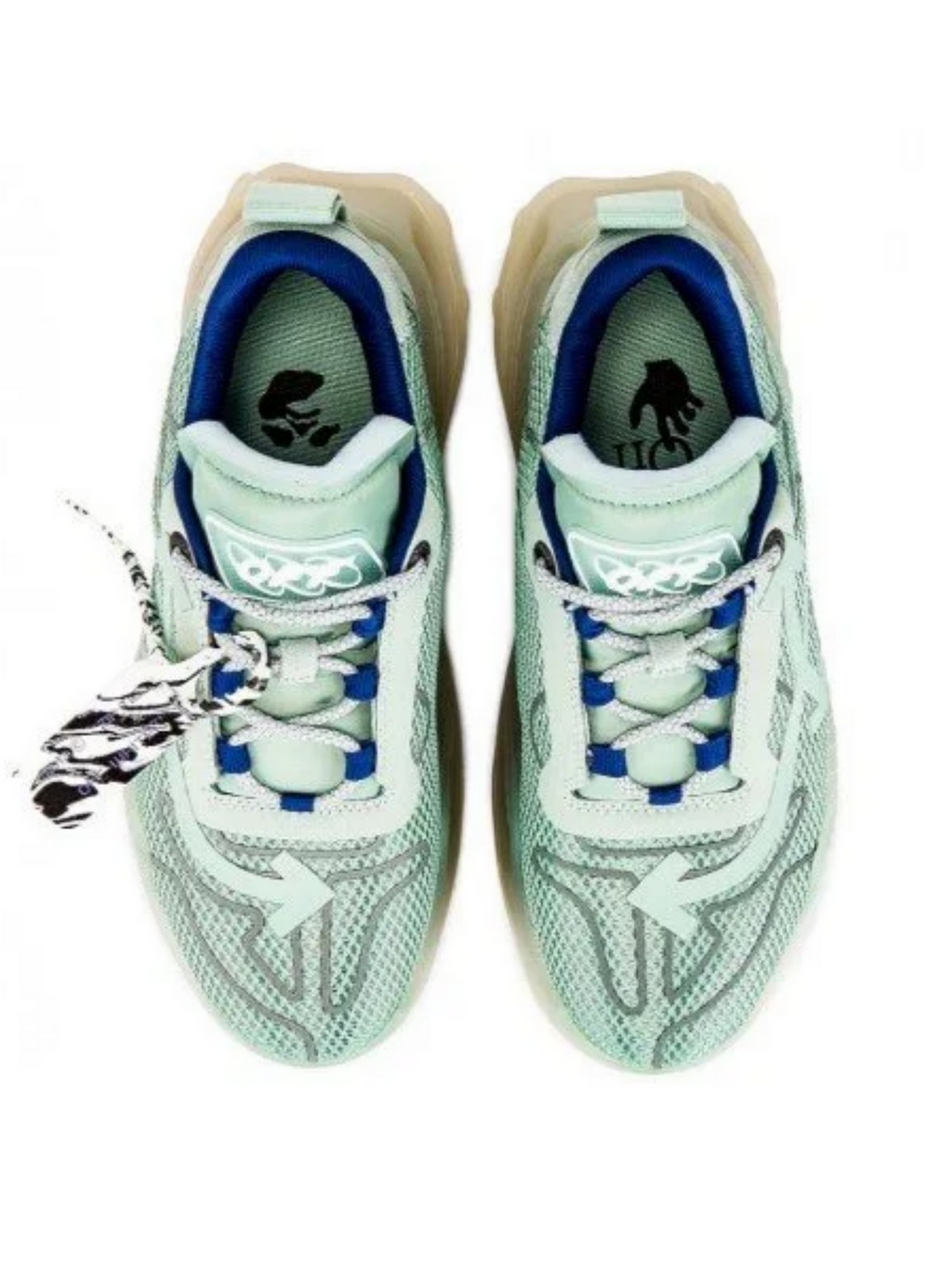 Off White OFF-WHITE ODSY 1000 SNEAKERS MESH MINT - Size: 41 Sneakers | Shop From The Mirage