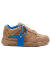 OFF-WHITE OUT OF OFFICE WOOL SNEAKERS CAMEL