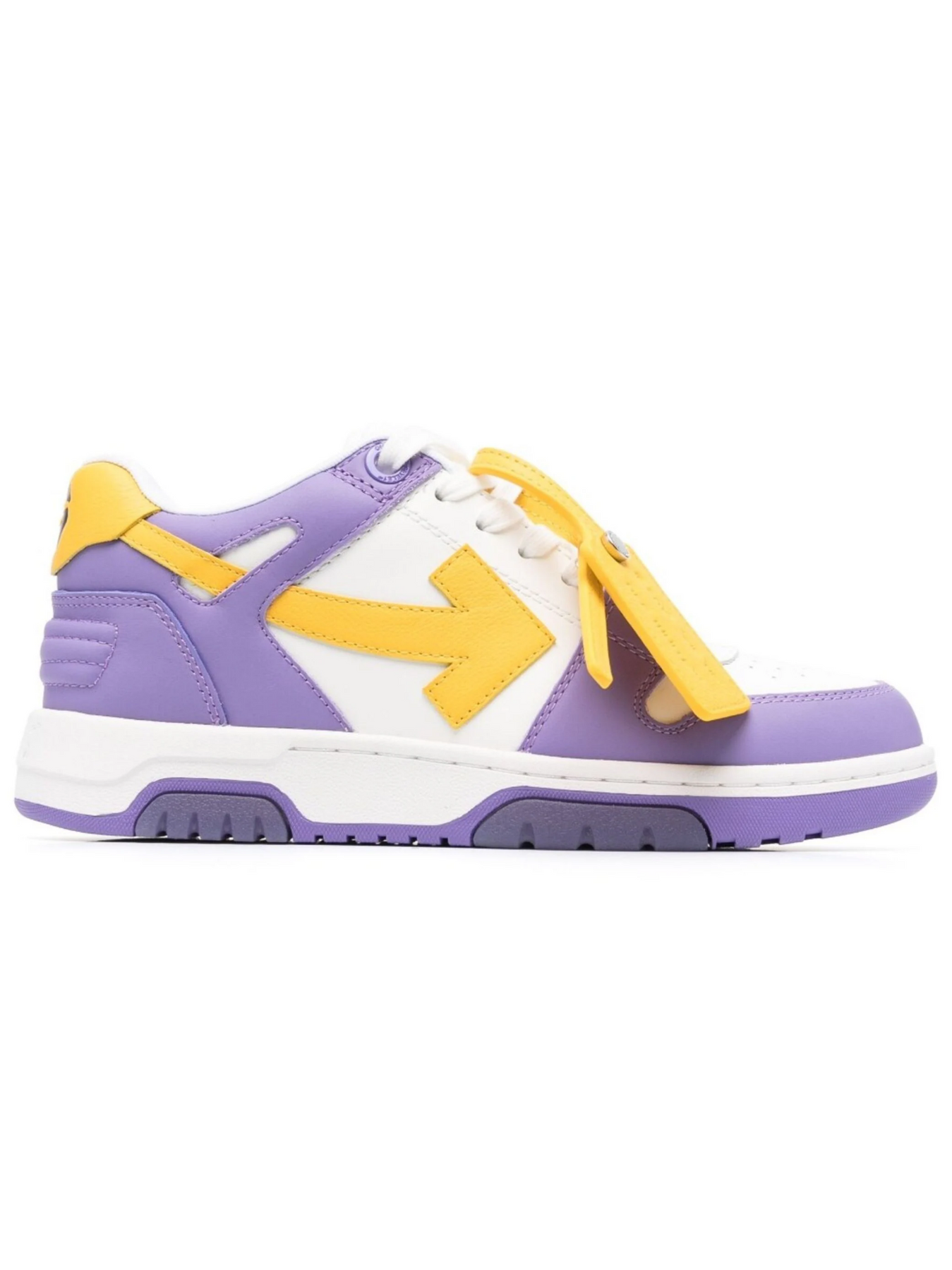 Off White OFF-WHITE OUT OF OFFICE SNEAKERS PURPLE YELLOW - Size: 40 Sneakers | Shop From The Mirage
