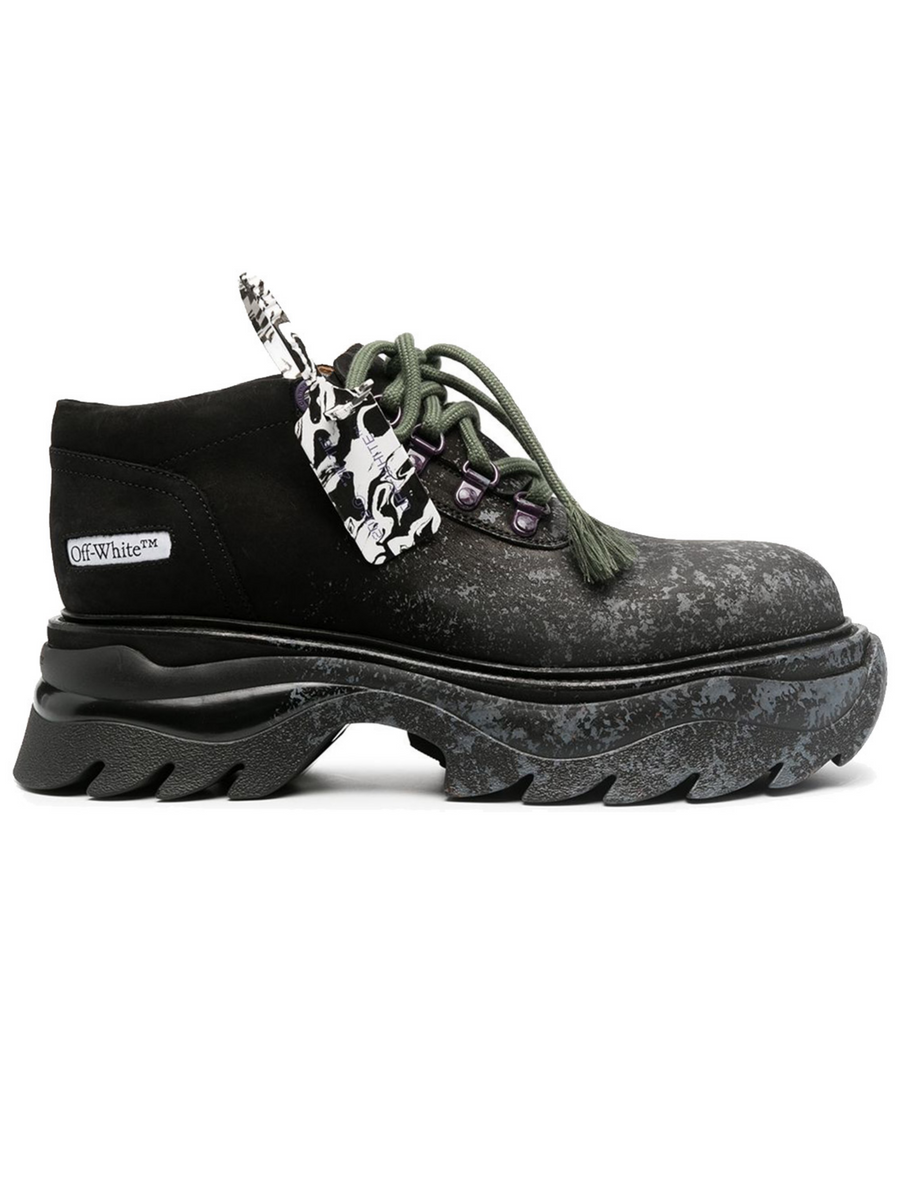 Off White OFF-WHITE SCULPTED PLATFORM CHUNCKY SNEAKERS BLACK - Size: UK 7 Sneakers | Shop From The Mirage