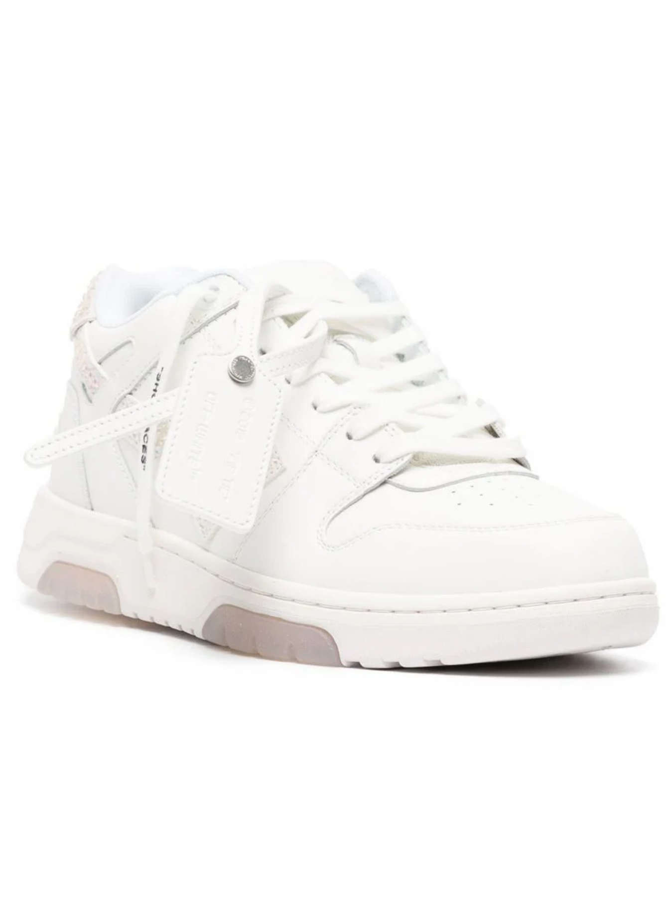 Off White OFF-WHITE OUT OF OFFICE STRASS ARROW SNEAKERS WHITE - Size: UK 11 Sneakers | Shop From The Mirage