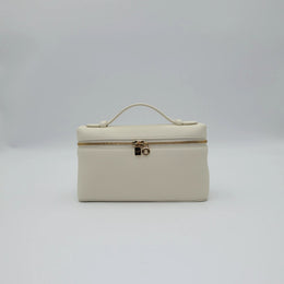 Loro Piana Extra Pocket 19 in Whispering White