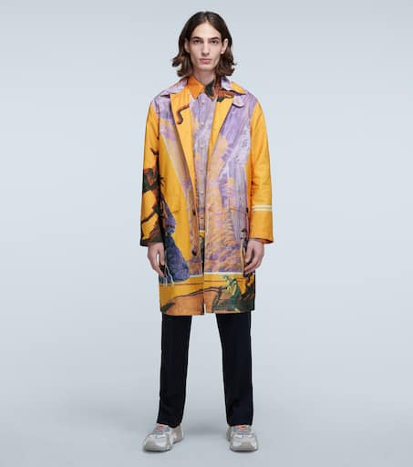 Valentino Yellow City coat